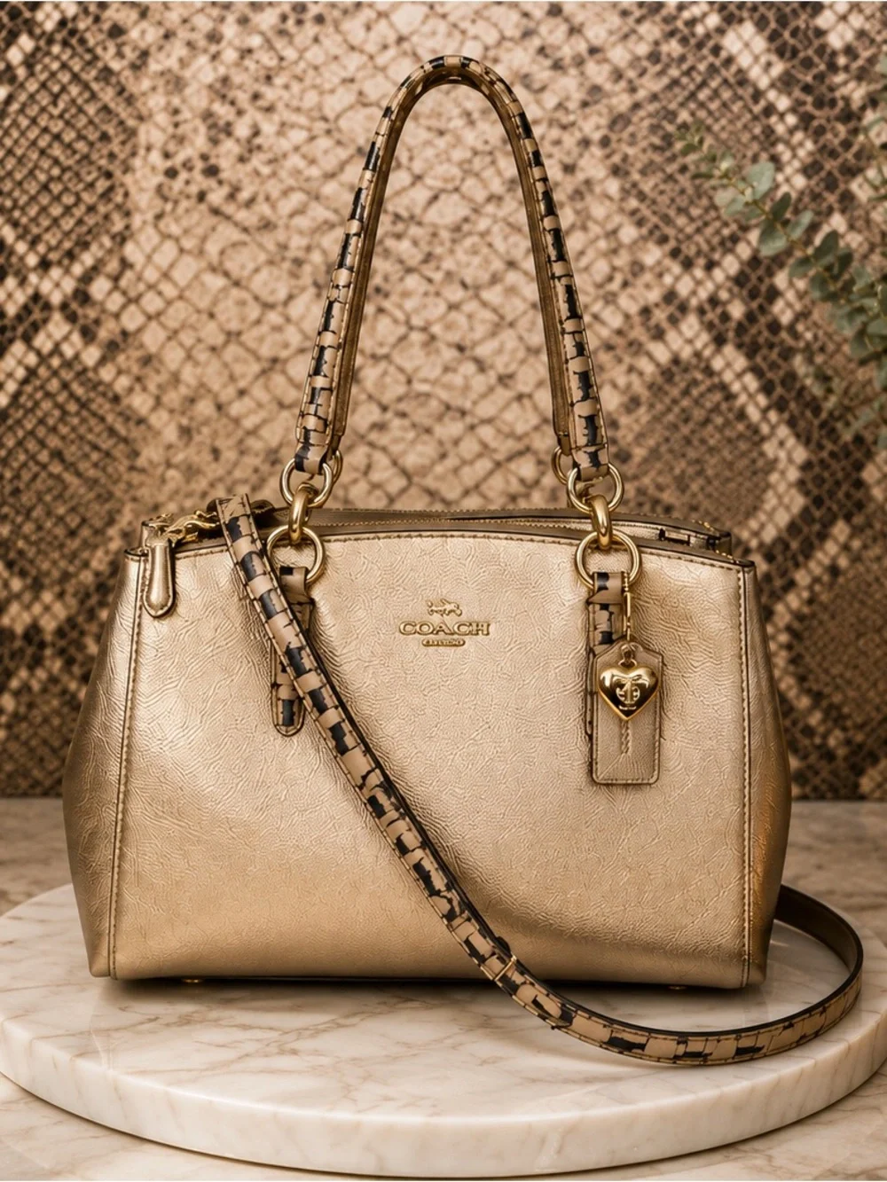 NWOT - Coach Mini Christie Carryall